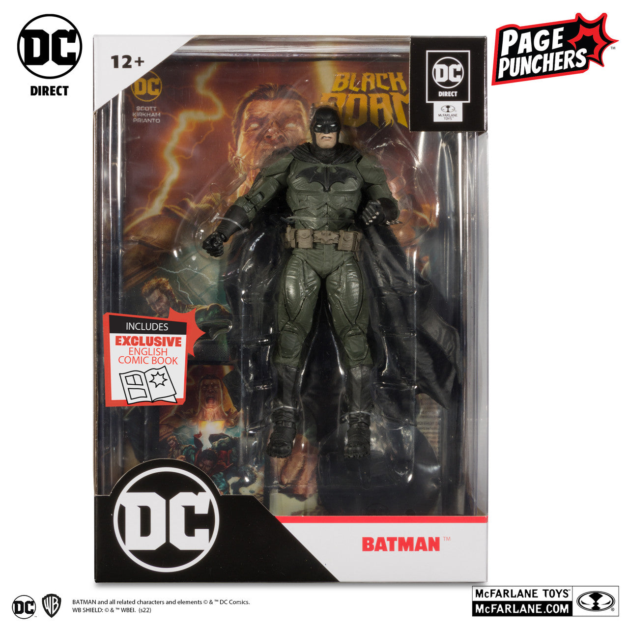 Page Punchers Batman 7" Figure With Comic