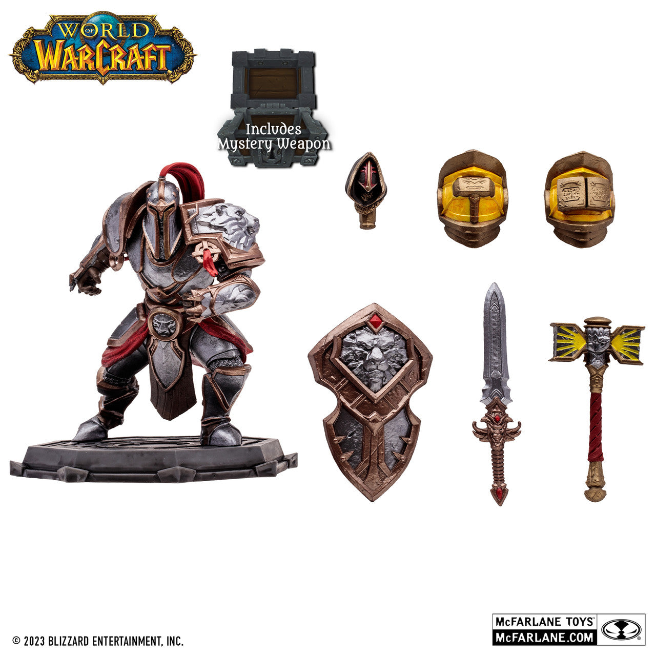 human warrior / paladin by mcfarlane toys