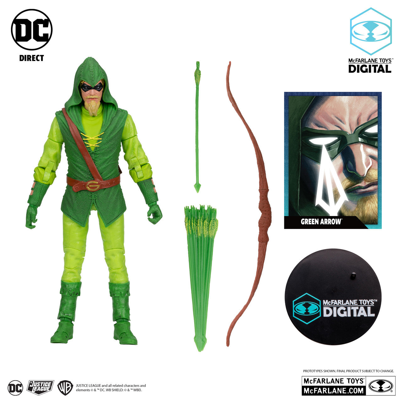 green arrow by mcfarlane toys