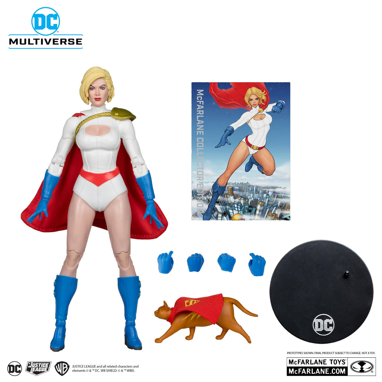 power girl by mcfarlane toys