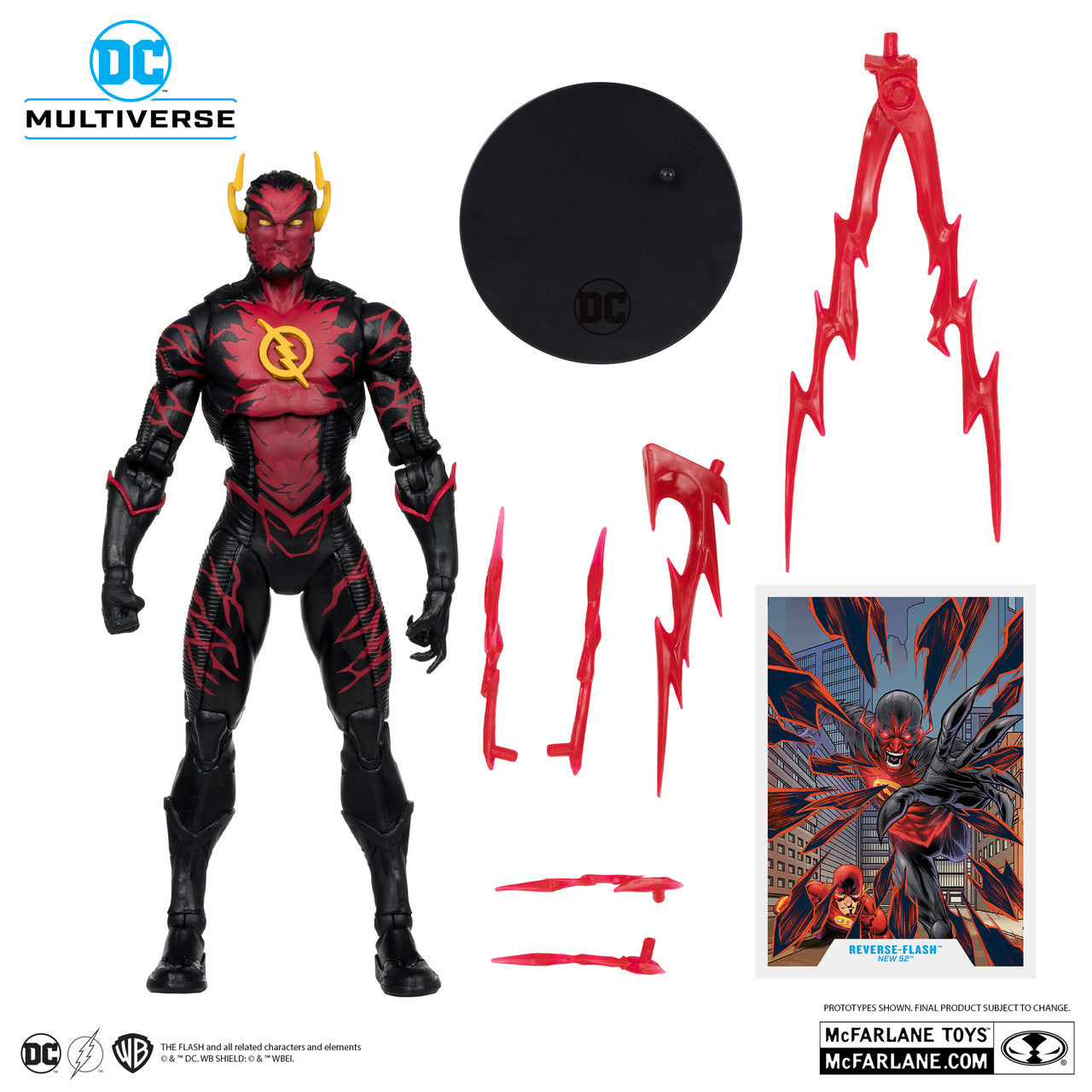 reverse flash by mcfarlane toys