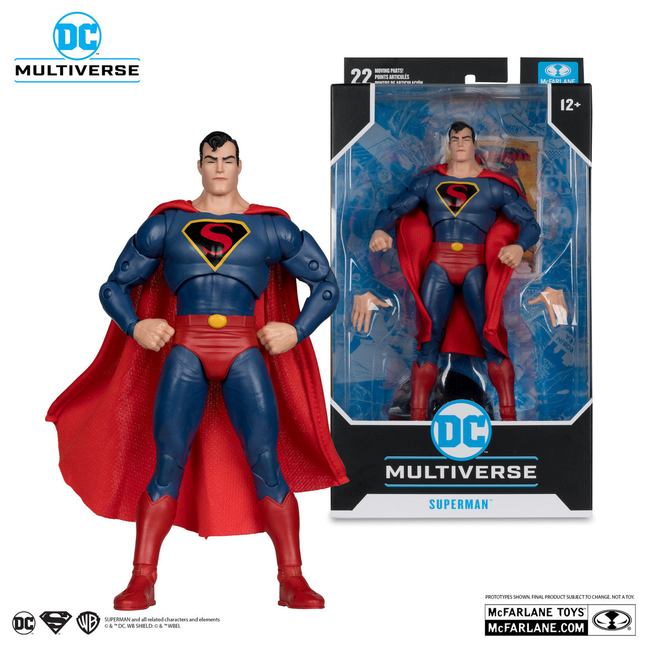 superman by mcfarlane toys