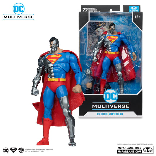 McFarlane Toys DC Multiverse Cyborg Superman Revenge Of The Green Lanterns