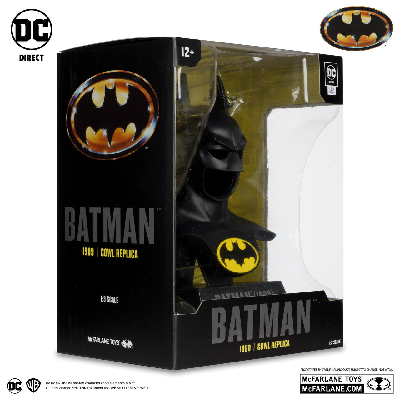BATMAN 1989 COWL BY MCFARLANE TOYS
