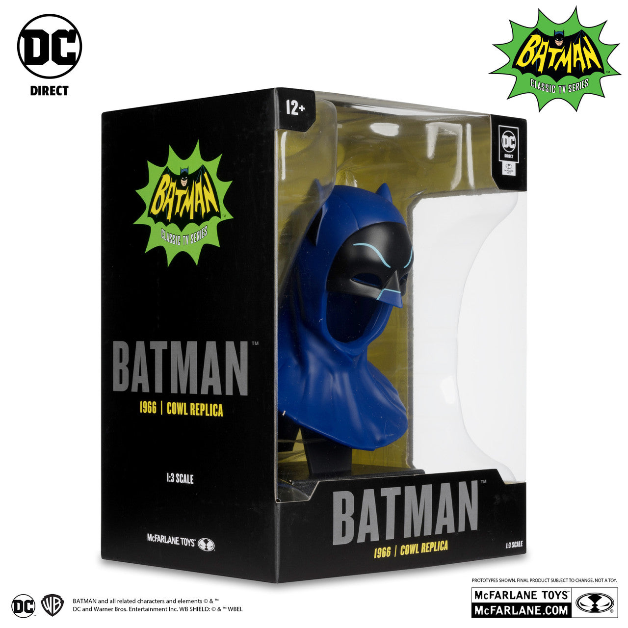 BATMAN COWL CLASSIC TV SERIES BY MCFARLANE TOYS