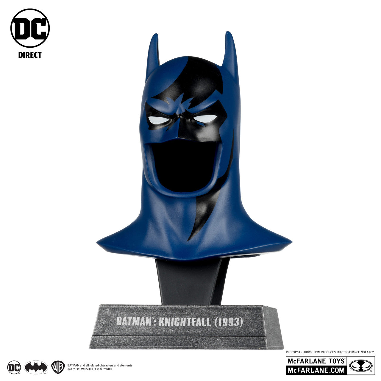 batman knightfall cowl by mcfarlane toys