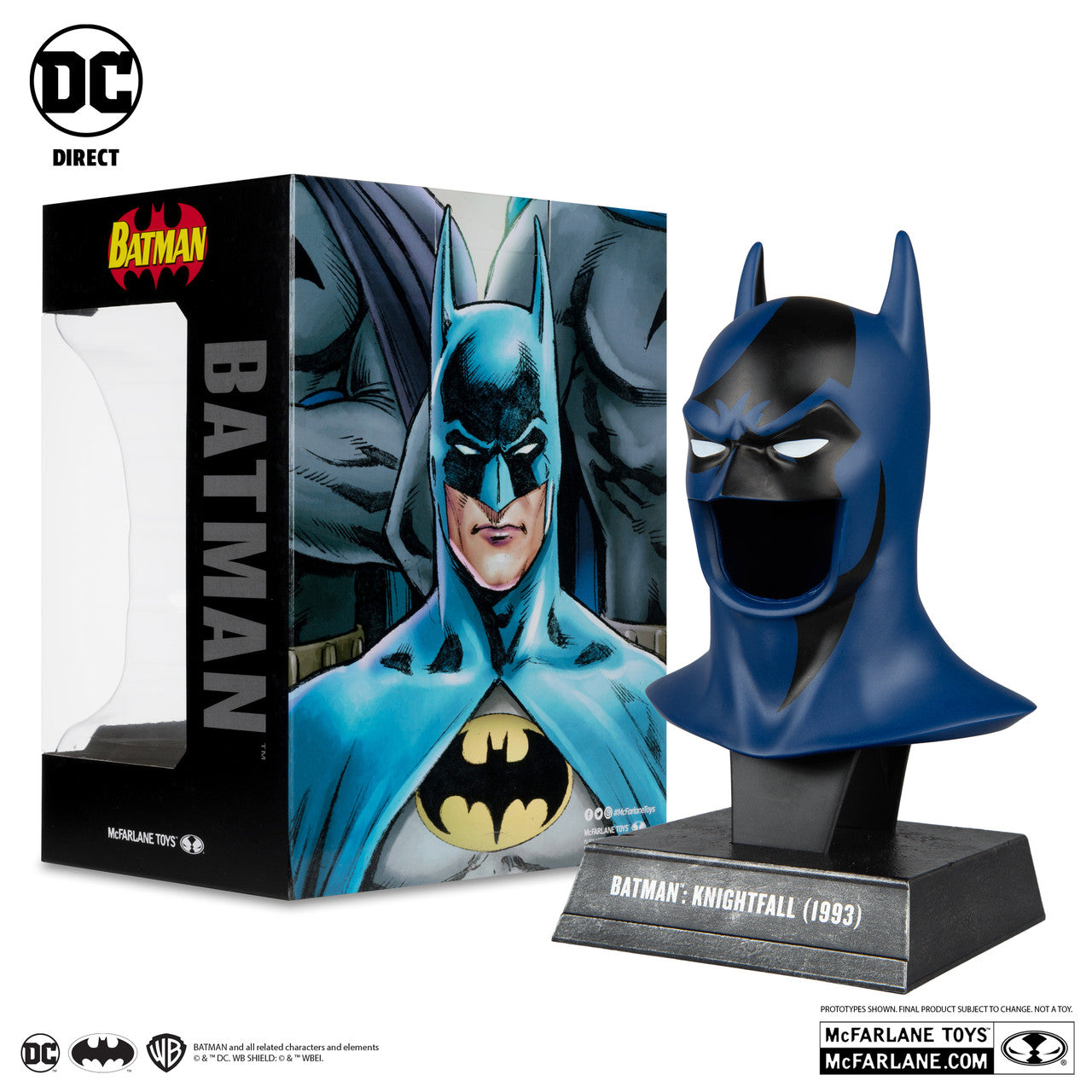 batman knightfall cowl by mcfarlane toys