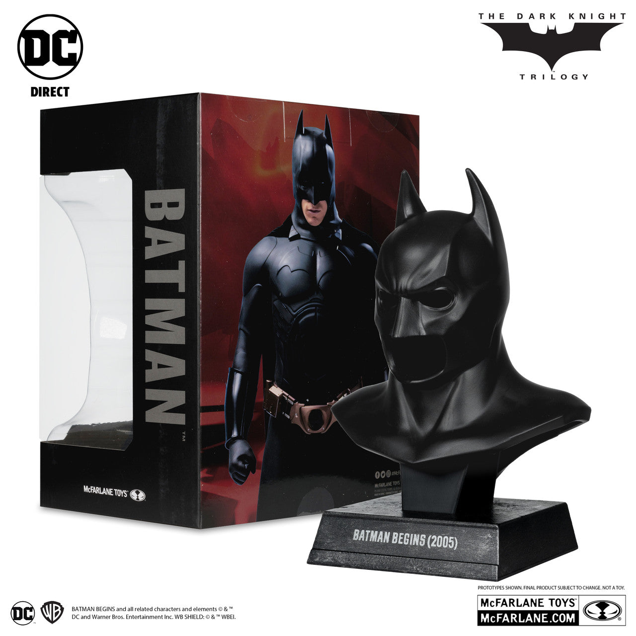 batman begins cowl by mcfarlane toys