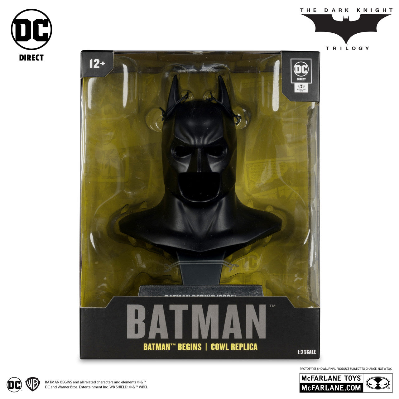 batman begins cowl by mcfarlane toys