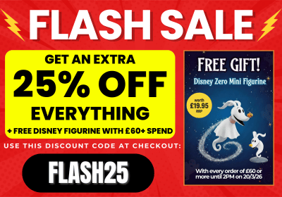 flash sale offering 25% off everything plus a free gift with purchase offer