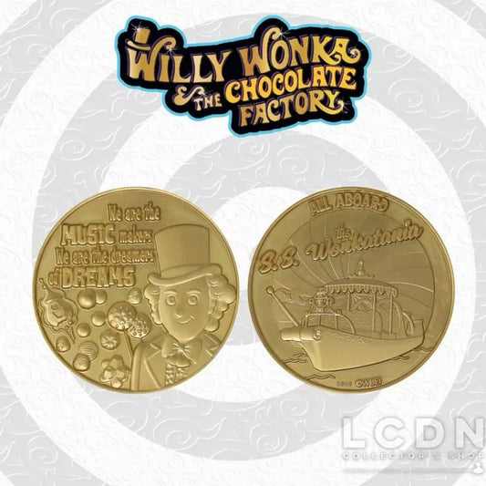 willy wonka coin by fanattik