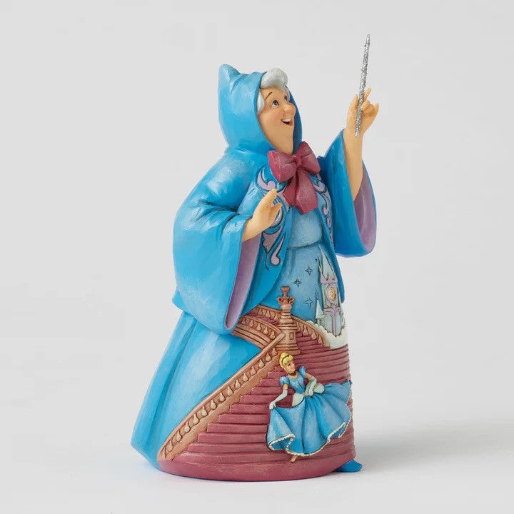Disney Traditions Midnight Magic (Cinderella Fairy Godmother) Figurine By Jim Shore 6016898