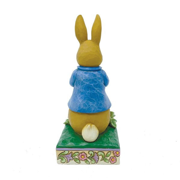 Beatrix Potter Peter Rabbit with Basket of Strawberries Figurine By Jim Shore 6012489