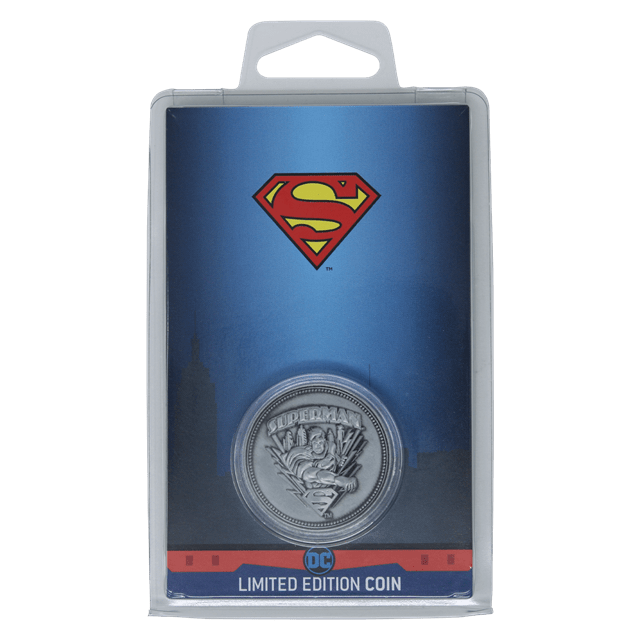 superman coin by fanattik