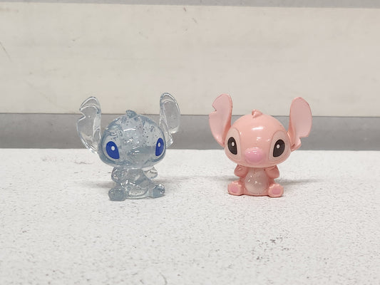 Set of 2 Disney Stitch Mini Figures By Grand Jester