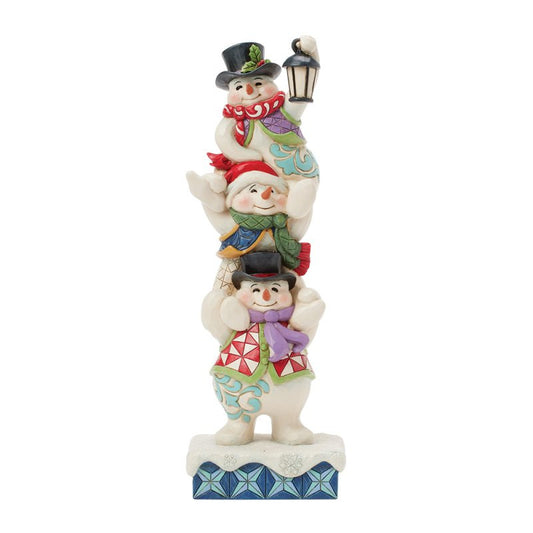 Heartwood Creek By Jim Shore The More The Merrier (Stacked Snowmen) Figurine 6017017