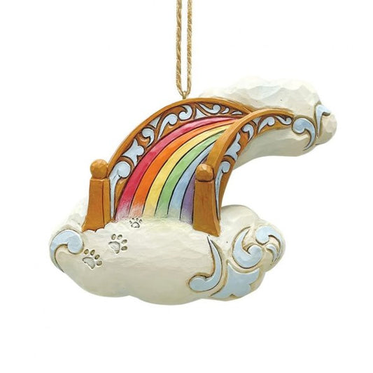 Heartwood Creek By Jim Shore Rainbow Bridge Pet Hanging Ornament 6015518