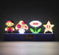 Super Mario Brothers Icons Light By Paladone