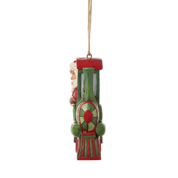 Heartwood Creek By Jim Shore Santa Train Hanging Ornament 6025540