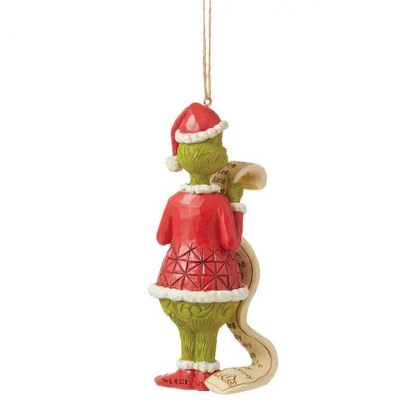The Grinch 2024 Hanging Ornament By Jim Shore 6015224