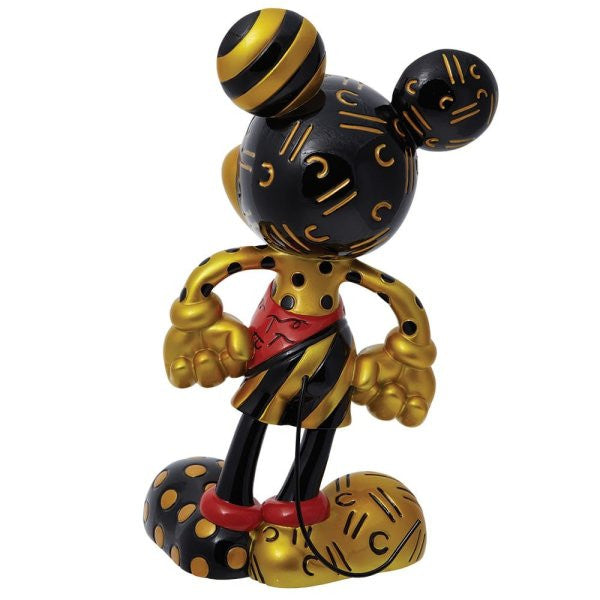 Disney Britto Gold and Black Mickey Mouse Limited Edition Figurine 6013537