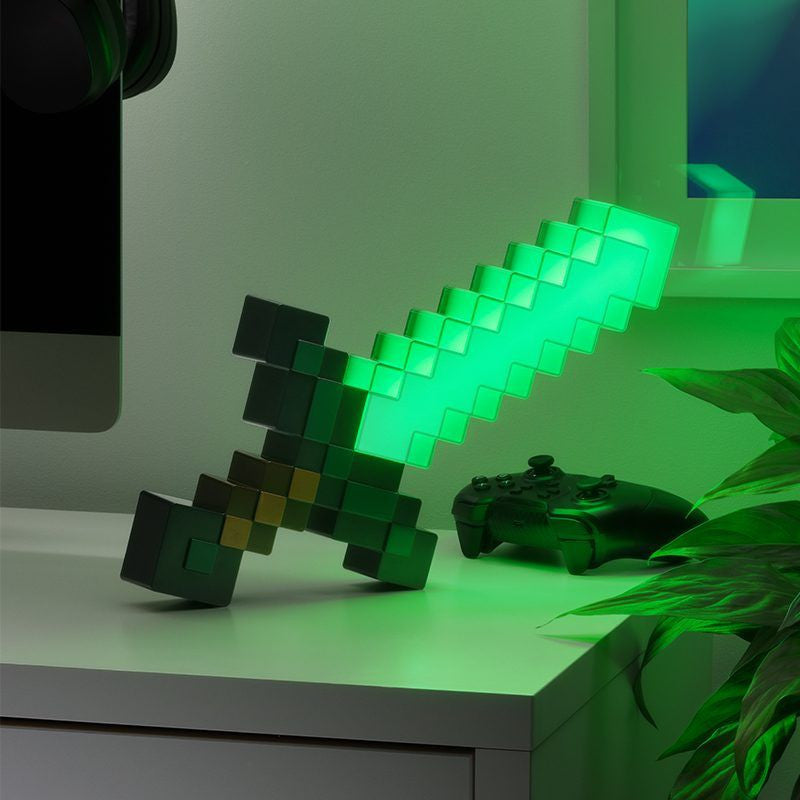 Minecraft Diamond Sword Light By Paladone