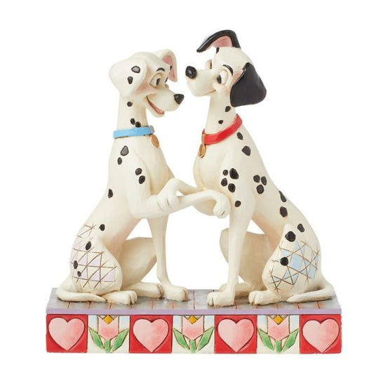 Disney Traditions 101 Ways to Love You (Pongo & Perdita Dalmatians Figurine) 6016331
