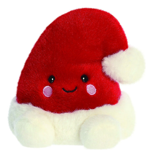Palm Pals Christmas Topper Santa Hat 5” Plush By Aurora World