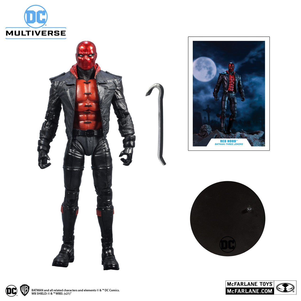 red hood by mcfarlane toys
