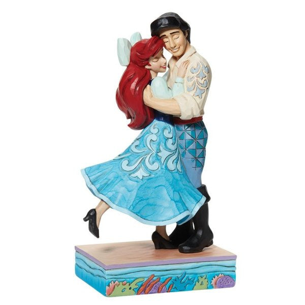 Disney Traditions Two Worlds United Ariel & Prince Eric Figurine by Jim Shore 6013070