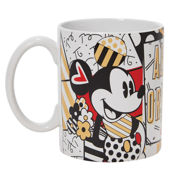 Disney Britto Mickey and Minnie Mouse Midas Mug 6010310