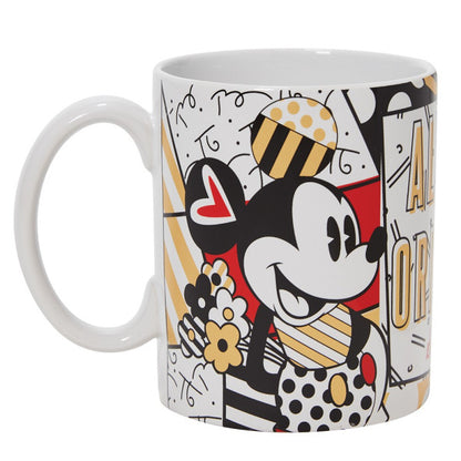 Disney Britto Mickey and Minnie Mouse Midas Mug 6010310