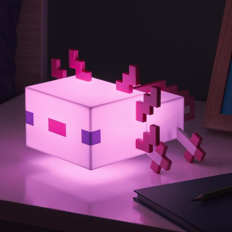 Minecraft Axolotyl Light By Paladone