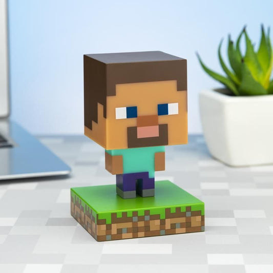 Minecraft Steve Icon Light By Paladone