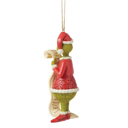 The Grinch 2024 Hanging Ornament By Jim Shore 6015224
