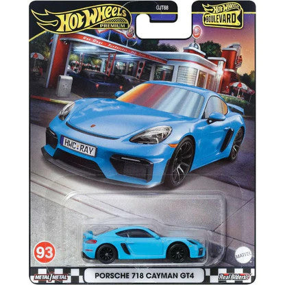 porsche 718 cayman gt4 by hot wheels