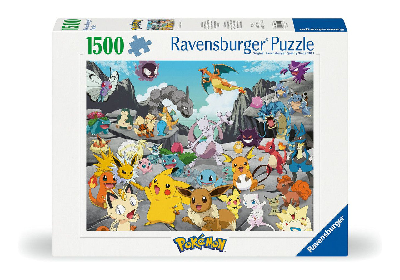 Ravensburger Pokémon Classics 1500 Piece Jigsaw Puzzle