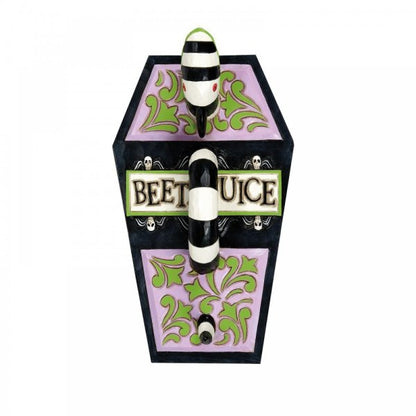 Beetlejuice By Jim Shore Sandworm Coffin Trinket Box 6016178