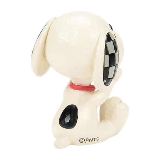 Laughing Snoopy Mini Figurine Peanuts By Jim Shore 6016276