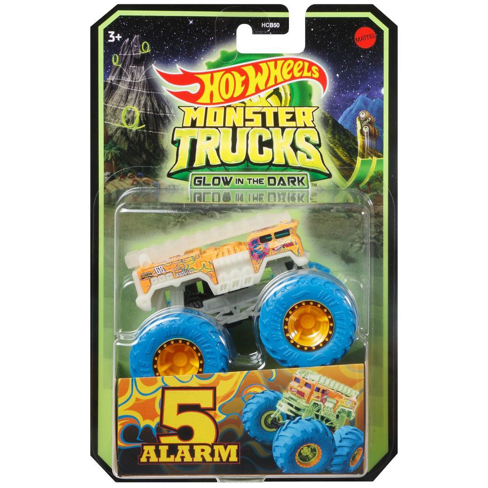 Hot Wheels Glow in the Dark - 5 Alarm