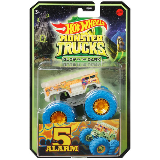 Hot Wheels Glow in the Dark - 5 Alarm