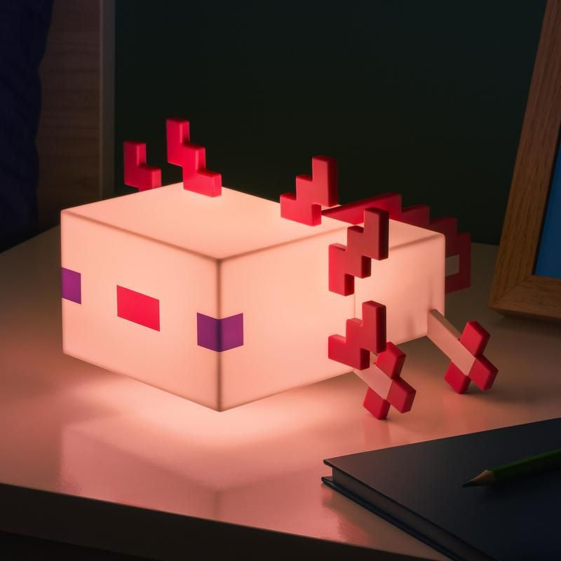 Minecraft Axolotyl Light By Paladone