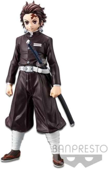 Banpresto Kimetsu NO Yaiba Figure Figurine 16 cm Kizuna Riku NO Kata Tanjiro Demon Slayer