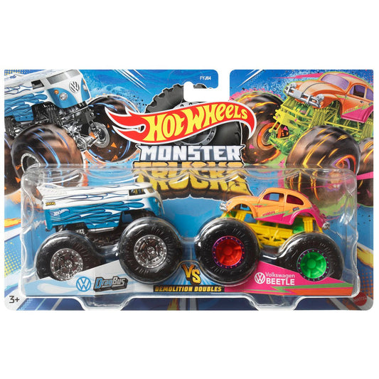dragbus vs volkswagon beetle by hot wheels