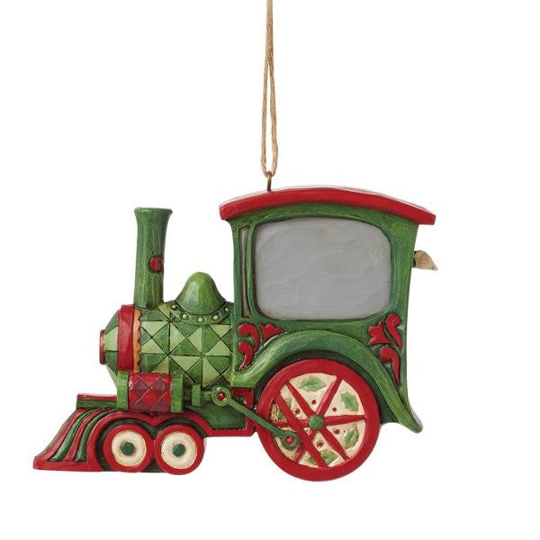 Heartwood Creek By Jim Shore Santa Train Hanging Ornament 6025540