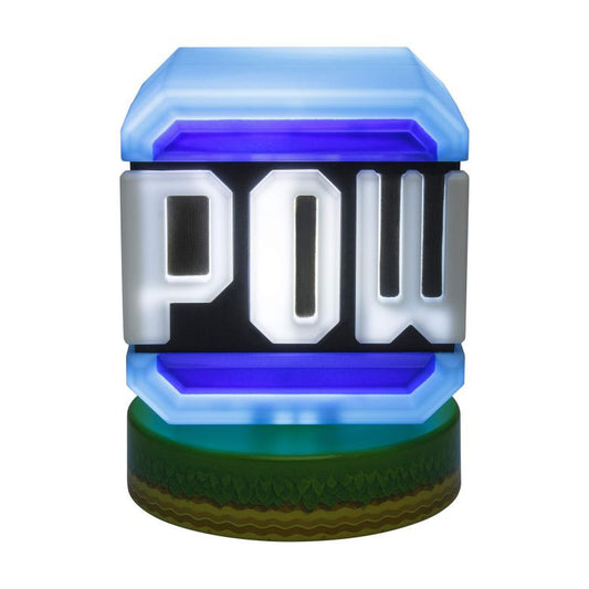 Super Mario Pow Block Icon Light By Paladone
