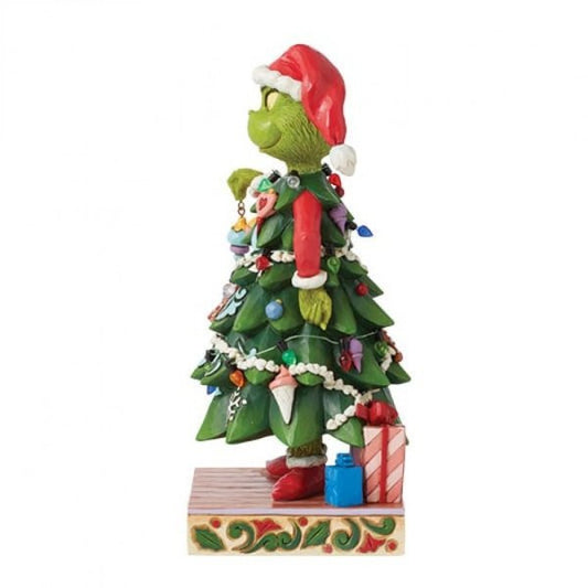 The Grinch Dressed As A Christmas Tree Figurine By Jim Shore 6015211