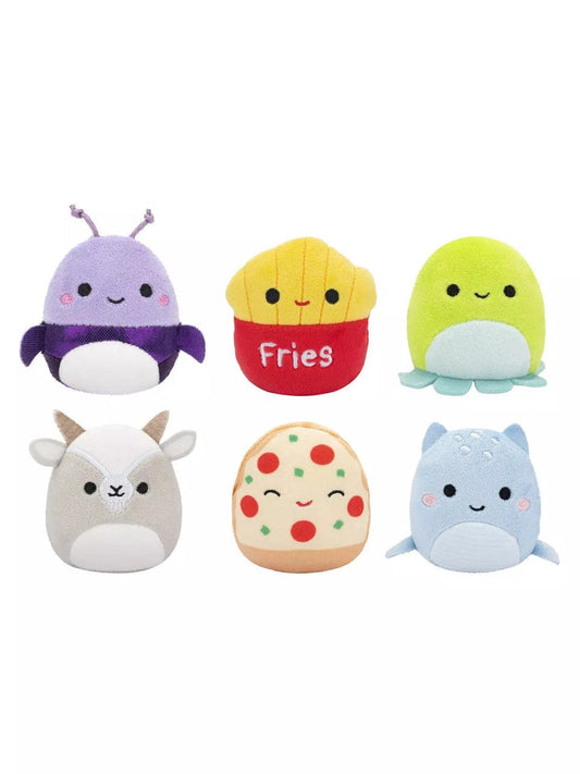6 Pack Of Micromallows Pep Orphie Axel Walker Lune Floyd By Original Squishmallows