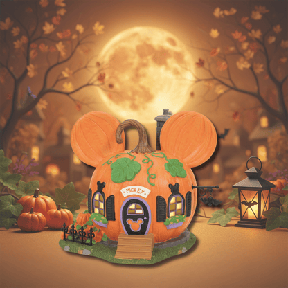 Disney Pumpkintown Triple Pack - Mickey & Minnie's Houses And Manor House