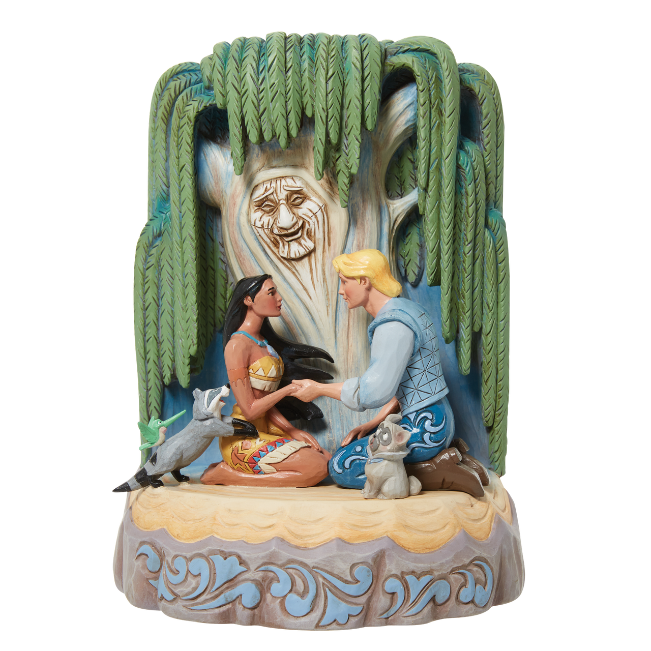 Disney Traditions Pocahontas Carved by Heart Figurine By Jim Shore 6011925